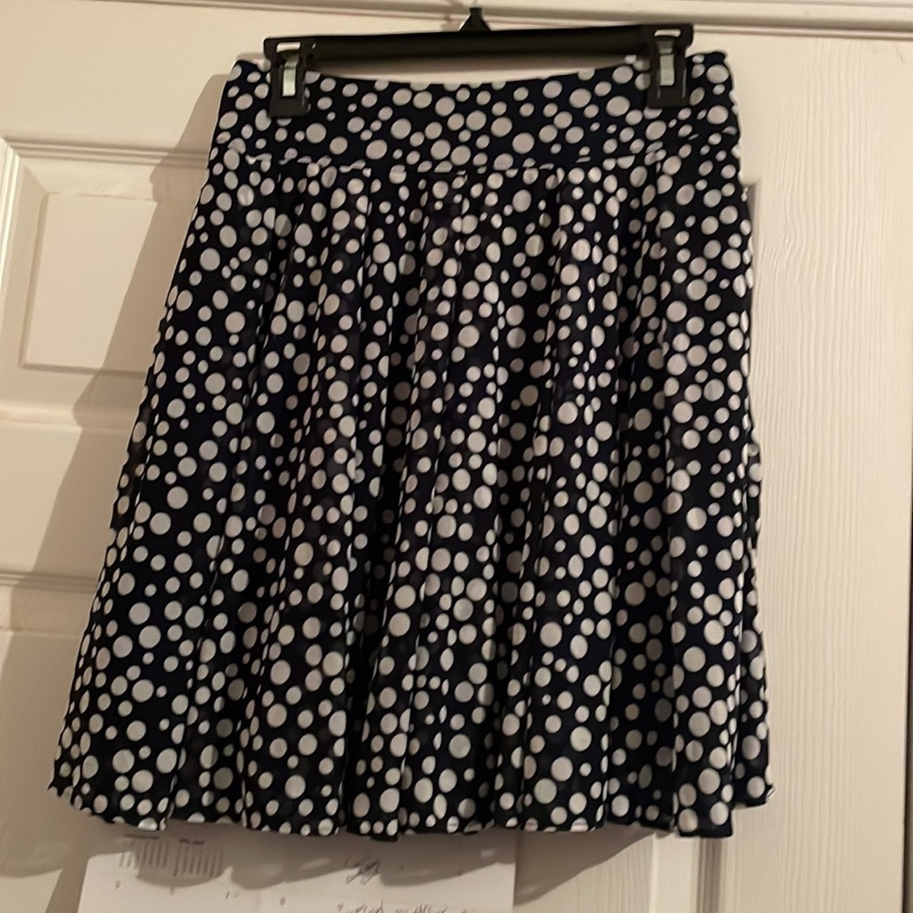 Inc polka dot skirt